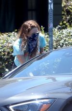 ANNA OSCEOLA Out for Pick Up Lunch in Los Angeles 07/11/2020