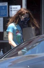 ANNA OSCEOLA Out for Pick Up Lunch in Los Angeles 07/11/2020