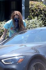 ANNA OSCEOLA Out for Pick Up Lunch in Los Angeles 07/11/2020