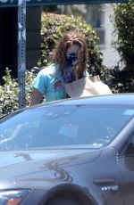 ANNA OSCEOLA Out for Pick Up Lunch in Los Angeles 07/11/2020