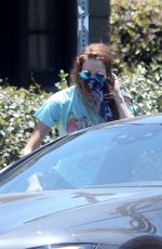 ANNA OSCEOLA Out for Pick Up Lunch in Los Angeles 07/11/2020