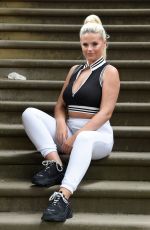 APOLLONIA LLEWELLYN at a Photoshoot in Manchester 07/14/2020