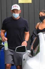 ARIANA GRANDE Wearing a Mask Out in Los Angeles 07/01/2020