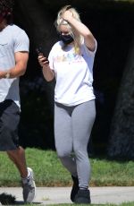 ARIEL WINTER Delivering a Box of Liquor to Her Friends in Hollywood 07/21/2020