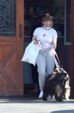 ARIEL WINTER Picking Up Her Dogs from Veterinarian and Out Shopping in Los Angeles 06/30/2020
