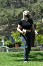 ARIEL WINTER Shows Off New Blonde Hairdo in Santa Monica 07/19/2020