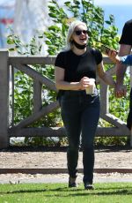 ARIEL WINTER Shows Off New Blonde Hairdo in Santa Monica 07/19/2020