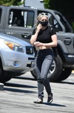 ARIEL WINTER Shows Off New Blonde Hairdo in Santa Monica 07/19/2020