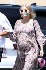 ASHLEE SIMPSON and Evan Ross Out in Los Angeles 06/29/2020