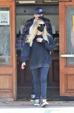 ASHLEY BENSON and G-Eazy Out for Lunch in Los Angeles 07/01/2020