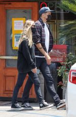 ASHLEY BENSON and G-Eazy Out for Lunch in Los Angeles 07/01/2020