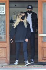 ASHLEY BENSON and G-Eazy Out for Lunch in Los Angeles 07/01/2020