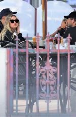 ASHLEY BENSON and G-Eazy Out for Lunch in Los Angeles 07/01/2020