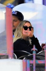 ASHLEY BENSON and G-Eazy Out for Lunch in Los Angeles 07/01/2020