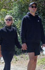ASHLEY BENSON and G-Eazy Out Hiking in Los Angeles 07/27/2020