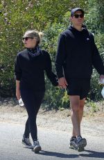 ASHLEY BENSON and G-Eazy Out Hiking in Los Angeles 07/27/2020