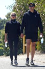 ASHLEY BENSON and G-Eazy Out Hiking in Los Angeles 07/27/2020