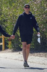 ASHLEY BENSON and G-Eazy Out Hiking in Los Angeles 07/27/2020