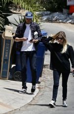 ASHLEY BENSON and G-Eazy Out in Los Angeles 07/06/2020