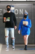 ASHLEY BENSON and G-Eazy Out in Los Angeles 07/14/2020