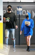 ASHLEY BENSON and G-Eazy Out in Los Angeles 07/14/2020