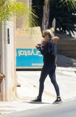 ASHLEY BENSON Arrives at G-Eazy