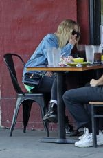 ASHLEY BENSON at Birds Restaurant in Los Angeles 07/22/2020