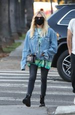ASHLEY BENSON at Birds Restaurant in Los Angeles 07/22/2020