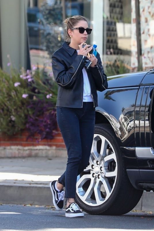 ASHLEY BENSON Out and About in Los Angeles 07/07/2020