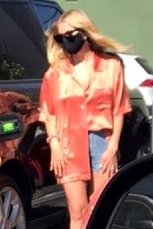 ASHLEY BENSON Out and About in Los Angeles 07/13/2020