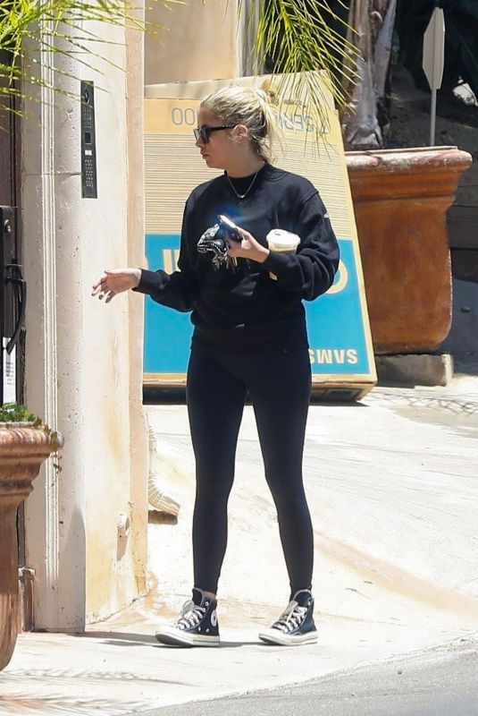 ASHLEY BENSON Out and About in Los Angeles 07/27/2020