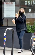 ASHLEY BENSON Out for Coffee in Los Angeles 07/01/2020