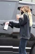 ASHLEY BENSON Out for Coffee in Los Angeles 07/01/2020