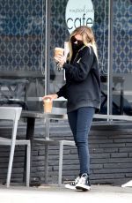 ASHLEY BENSON Out for Coffee in Los Angeles 07/01/2020