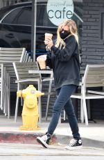 ASHLEY BENSON Out for Coffee in Los Angeles 07/01/2020