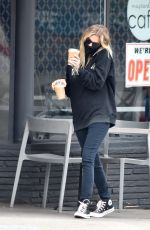 ASHLEY BENSON Out for Coffee in Los Angeles 07/01/2020