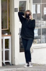 ASHLEY BENSON Out for Coffee in Los Angeles 07/01/2020