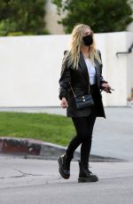ASHLEY BENSON Out in Los Angeles 07/21/2020