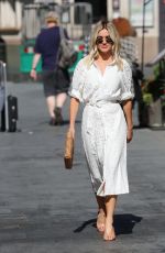 ASHLEY ROBERTS Arrives at Global Radio in London 07/20/2020