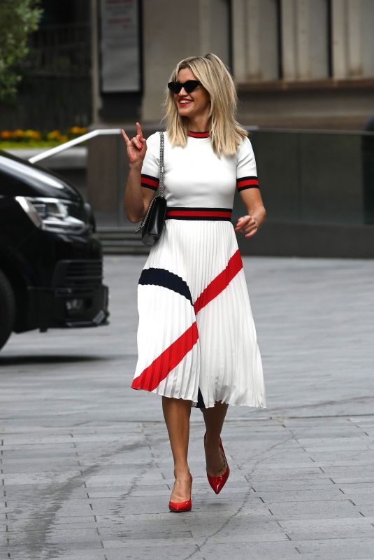 ASHLEY ROBERTS at Global Radio in London 07/06/2020