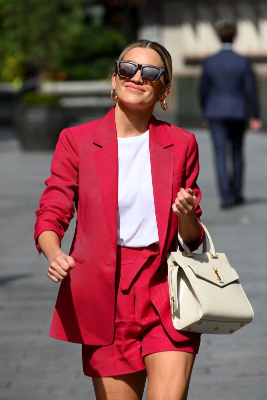 ASHLEY ROBERTS at Heart Radio in London 07/14/2020