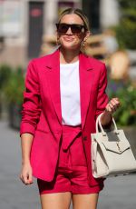 ASHLEY ROBERTS at Heart Radio in London 07/14/2020