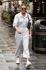 ASHLEY ROBERTS Leaves Global Radio in London 07/27/2020