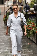 ASHLEY ROBERTS Leaves Global Radio in London 07/27/2020