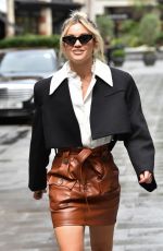 ASHLEY ROBERTS Leaves Global Studios in London 07/15/2020