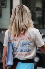 ASHLEY ROBERTS Leaves Heart Radio in London 07/01/2020