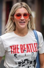 ASHLEY ROBERTS Leaves Heart Radio in London 07/01/2020