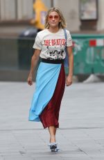 ASHLEY ROBERTS Leaves Heart Radio in London 07/01/2020