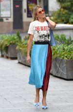 ASHLEY ROBERTS Leaves Heart Radio in London 07/01/2020