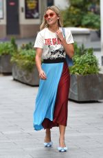 ASHLEY ROBERTS Leaves Heart Radio in London 07/01/2020